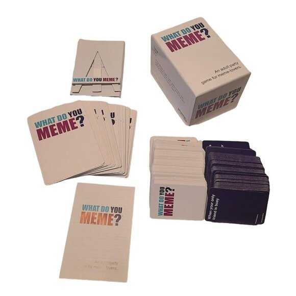 What Do You Meme Other - What Do You Meme Adult Party Card Picture Game Complete